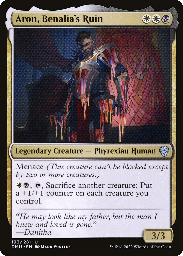 Aron, Benalia's Ruin [Dominaria United]