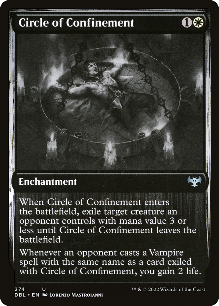 Circle of Confinement [Innistrad: Double Feature]