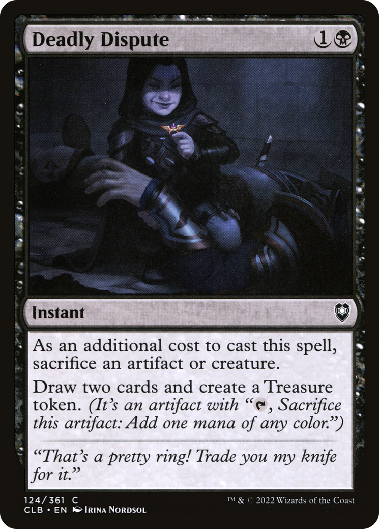 Deadly Dispute [Commander Legends: Battle for Baldur's Gate]
