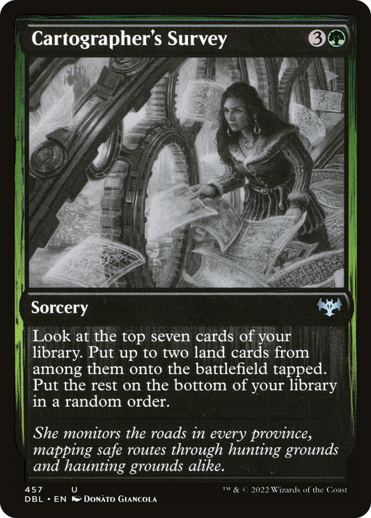 Cartographer's Survey [Innistrad: Double Feature]