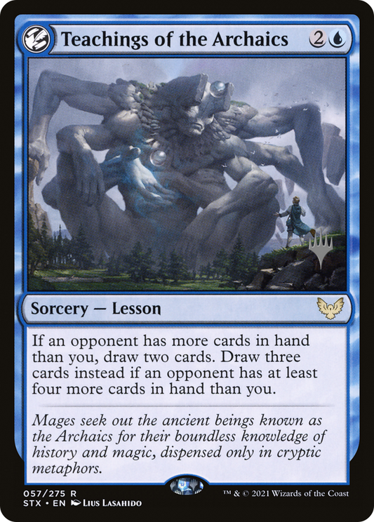 Teachings of the Archaics (Promo Pack) [Strixhaven: School of Mages Promos]