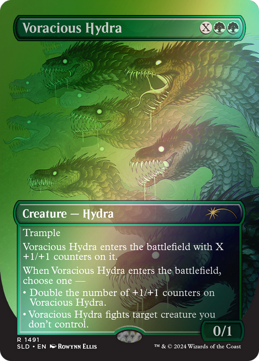 Voracious Hydra (Rainbow Foil) [Secret Lair Drop Series]