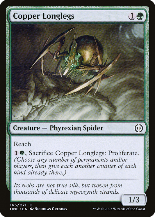 Copper Longlegs [Phyrexia: All Will Be One]