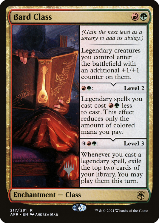 Bard Class (Promo Pack) [Dungeons & Dragons: Adventures in the Forgotten Realms Promos]