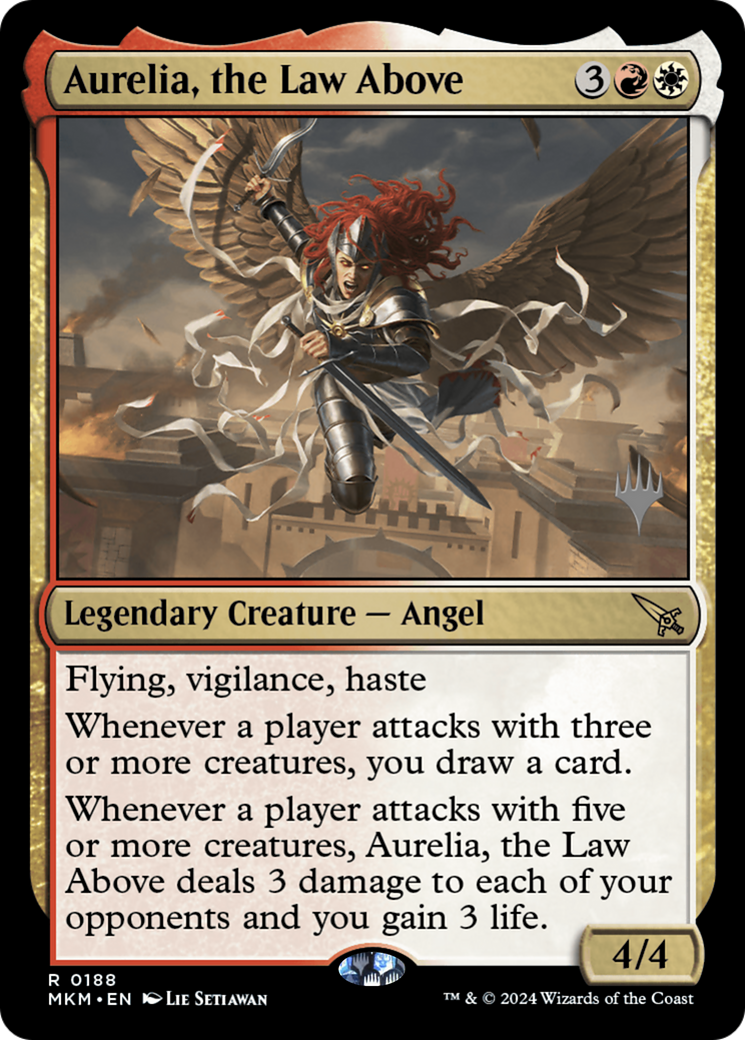 Aurelia, the Law Above (Promo Pack) [Murders at Karlov Manor Promos]
