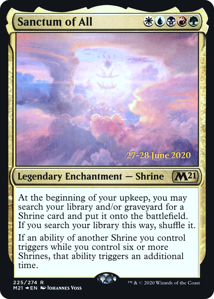 Sanctum of All [Core Set 2021 Prerelease Promos]