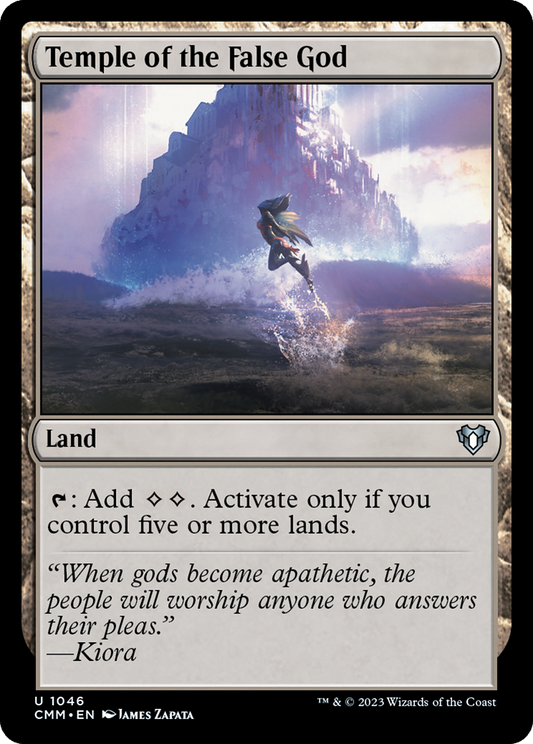 Temple of the False God [Commander Masters]