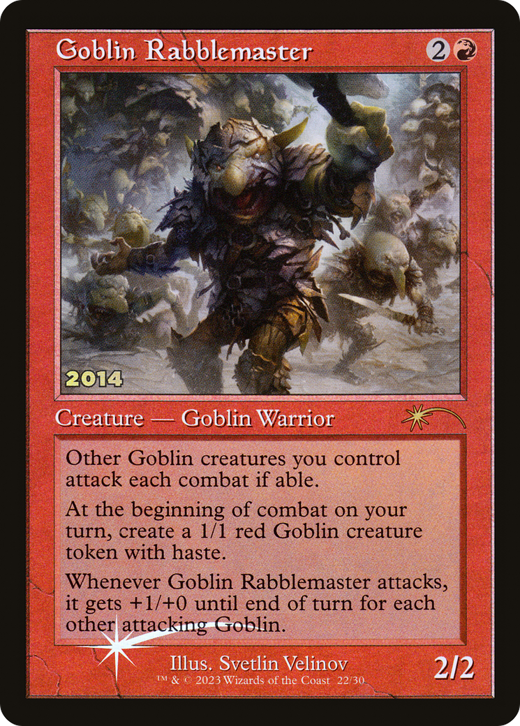 Goblin Rabblemaster [30th Anniversary Promos]