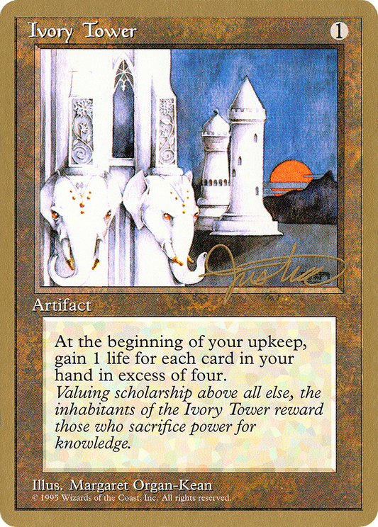 Ivory Tower (Mark Justice) [Pro Tour Collector Set]