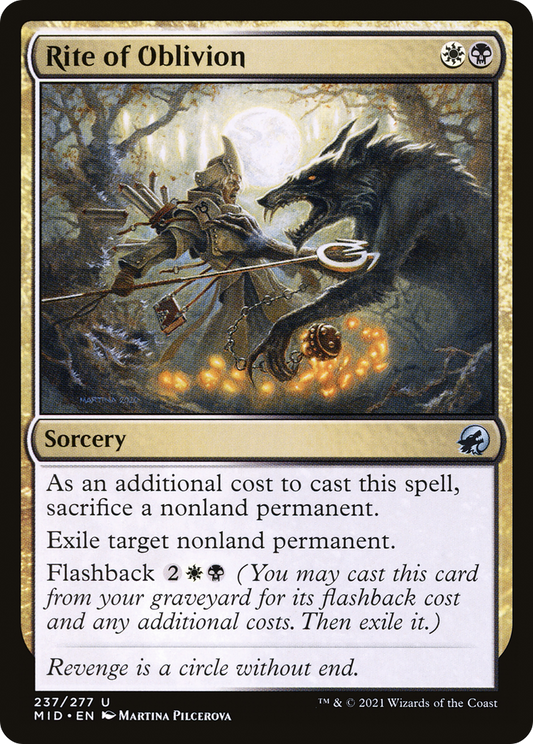 Rite of Oblivion [Innistrad: Midnight Hunt]