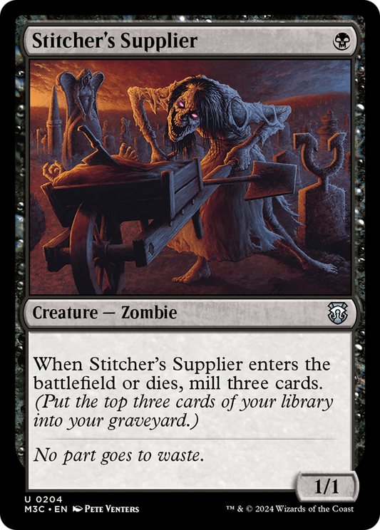 Stitcher's Supplier [Modern Horizons 3 Commander]