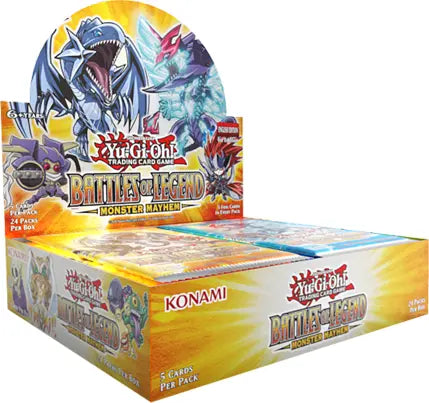 Yu-Gi-Oh TCG: Battles of Legend - Monster Mayhem Booster Box