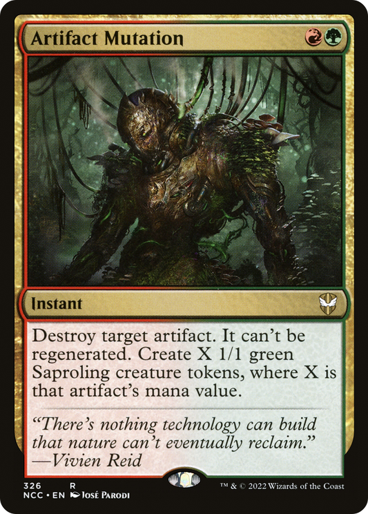 Artifact Mutation [Streets of New Capenna Commander]