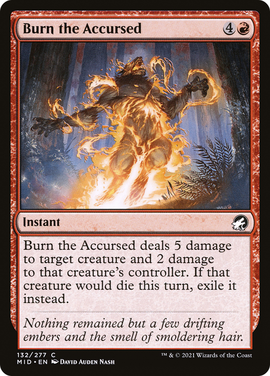 Burn the Accursed [Innistrad: Midnight Hunt]