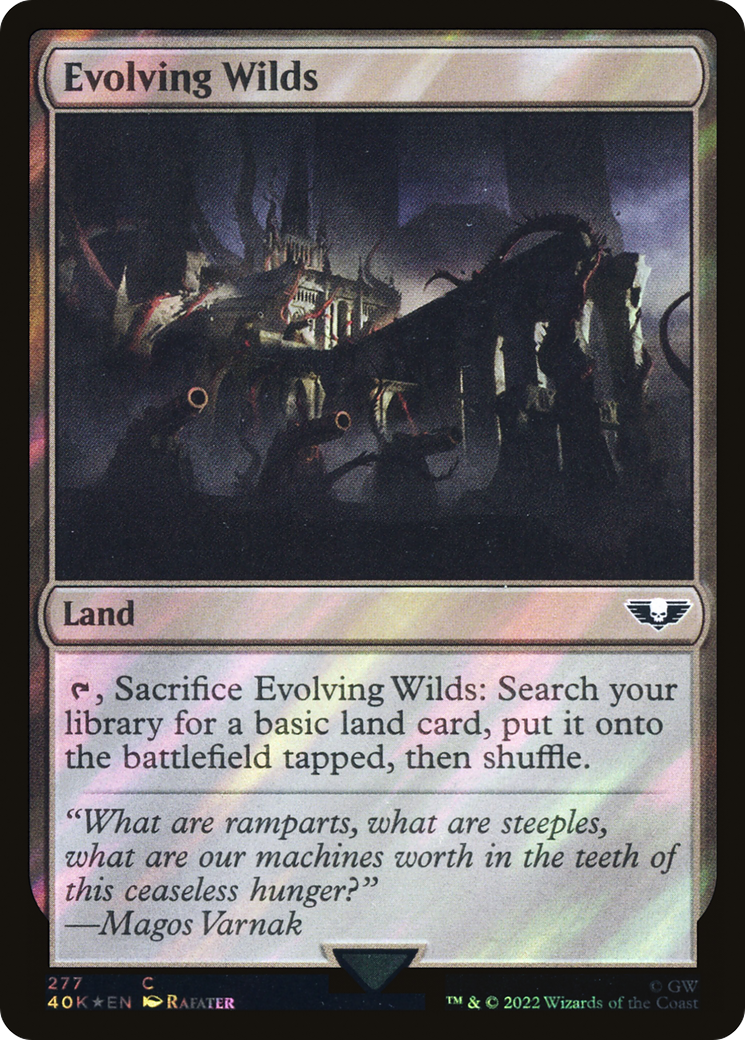 Evolving Wilds (Surge Foil) [Warhammer 40,000]
