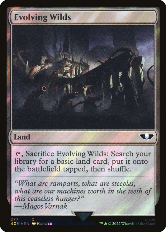 Evolving Wilds (Surge Foil) [Warhammer 40,000]