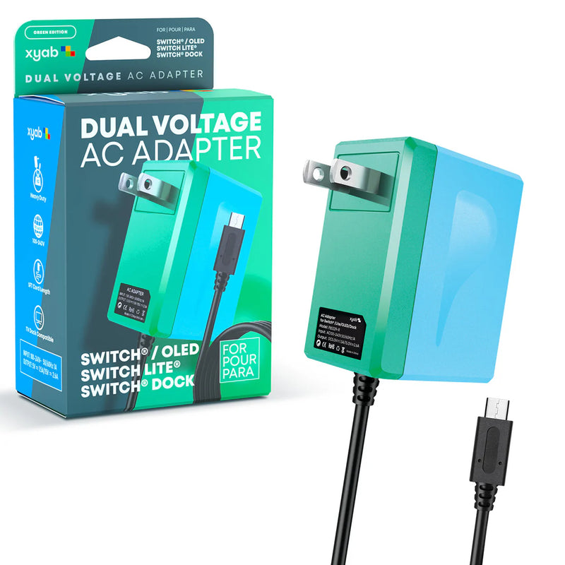 XYAB Power Adapter - Switch (Green/Blue) (Copy)