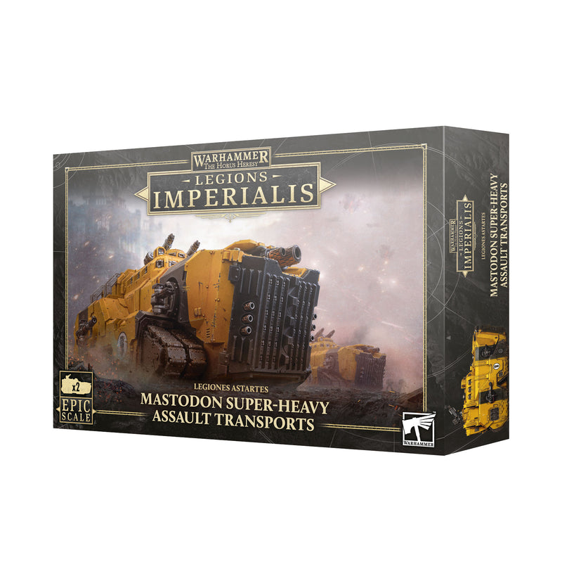 Legiones Astartes - Mastodon Super-Heavy Assault Transports