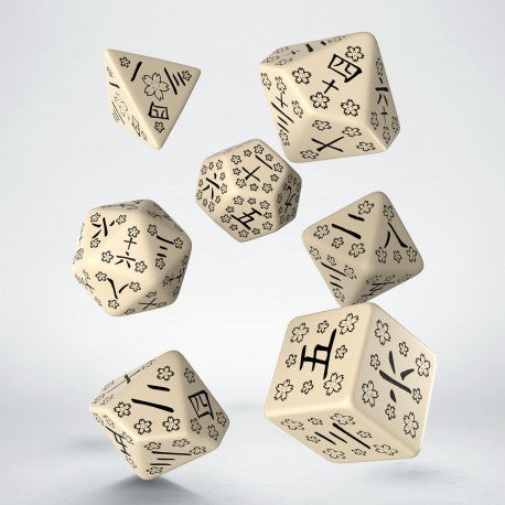 Q Workshop: Japanese Dice Set: Last Words Stone