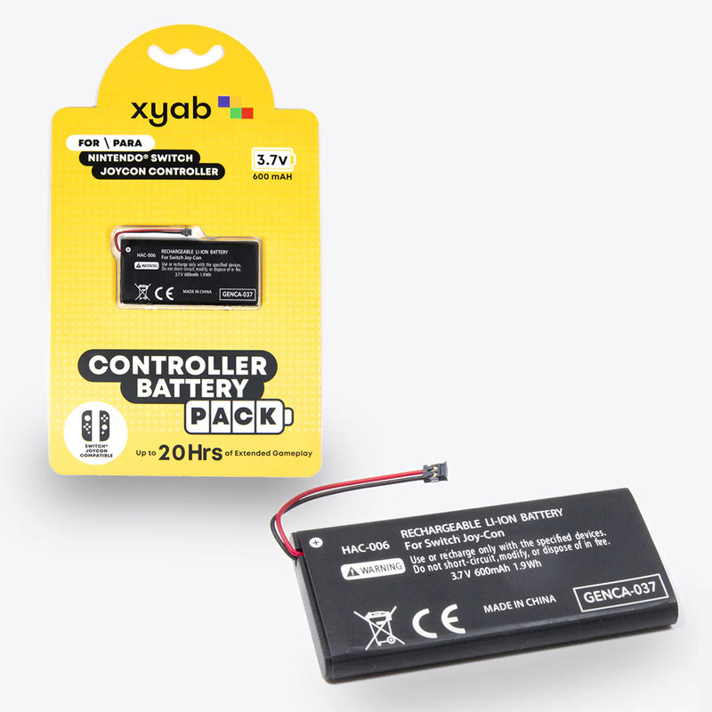 XYAB: Rechargeable Battery Pack - Nintendo Switch Joycon