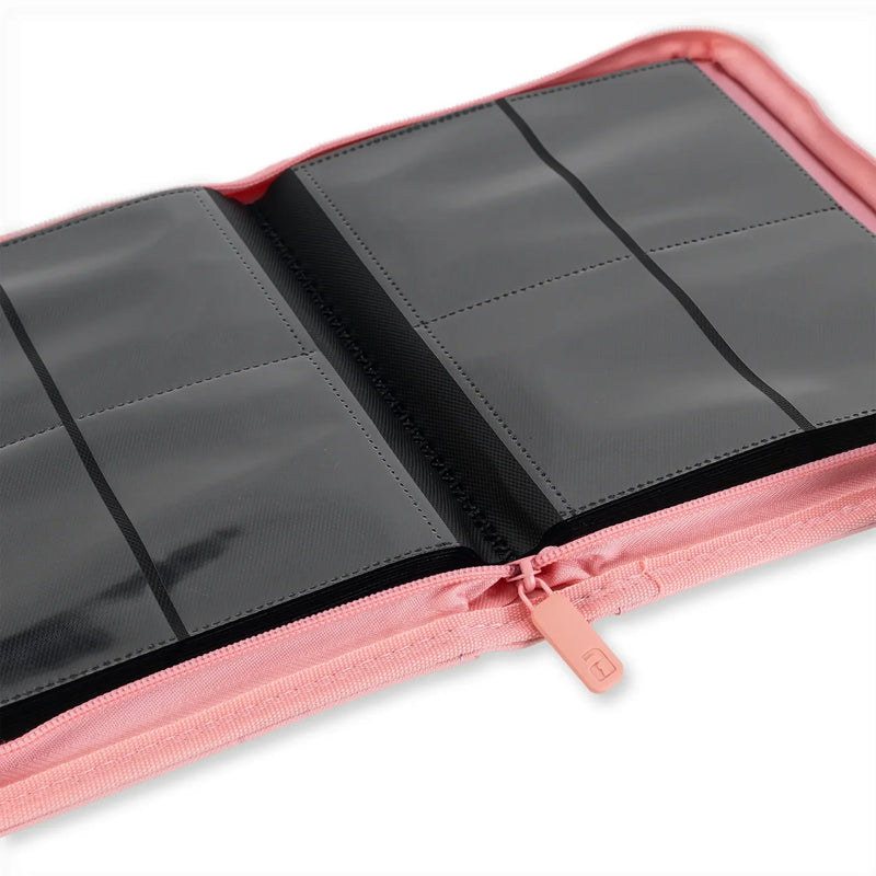 Vault X: 4-Pocket Exo-Tec® Zip Binder - Pink