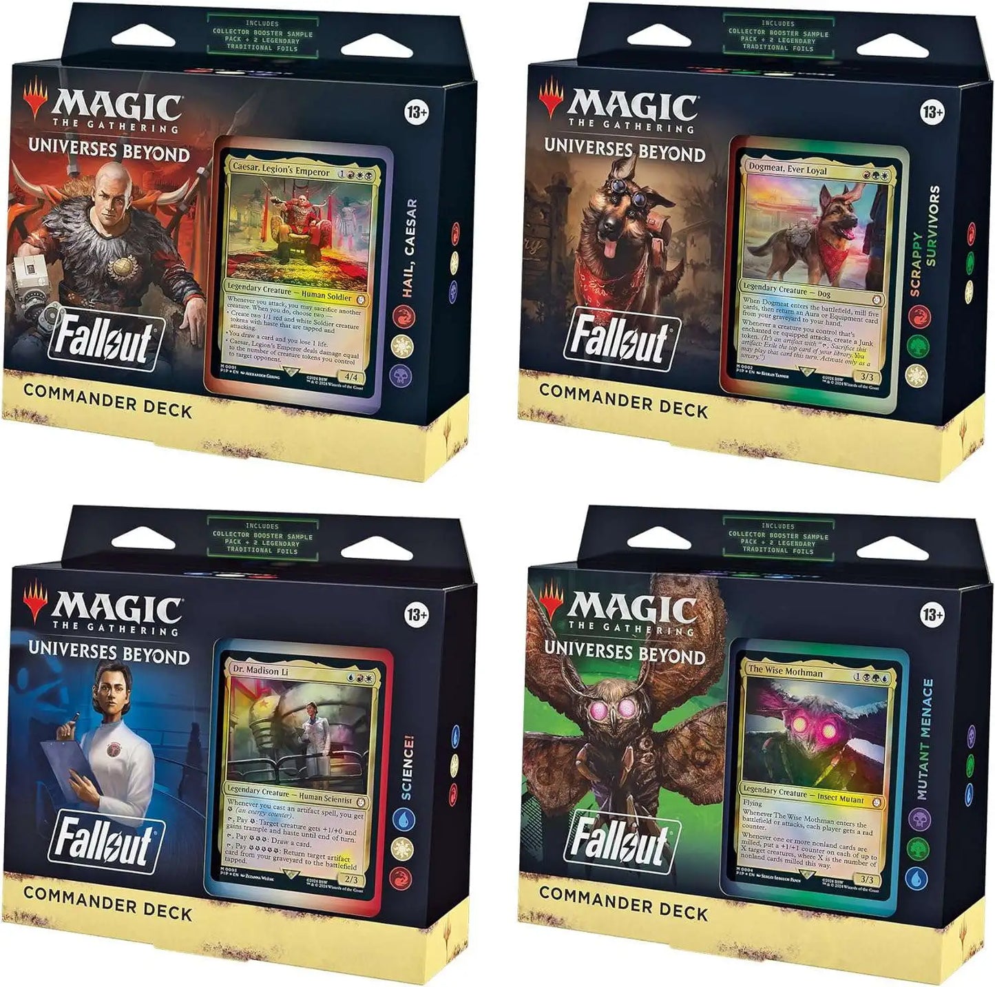 Universes Beyond: Fallout Commander Decks