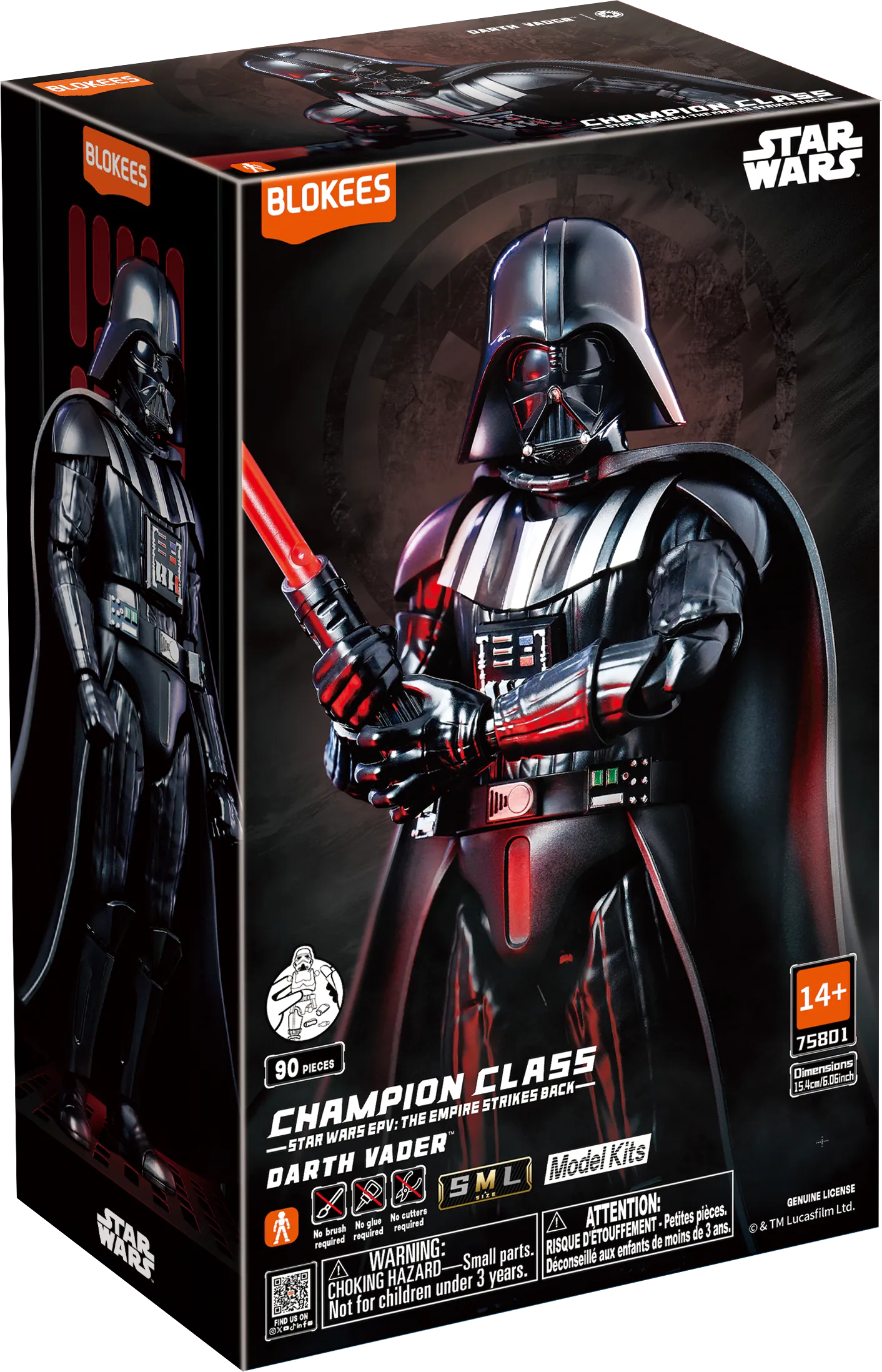 Blokees: Star Wars EP V The Empire Strikes Back  - Darth Vader