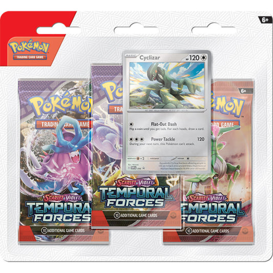 Pokemon Scarlet & Violet Temporal Forces 3 Blister Pack