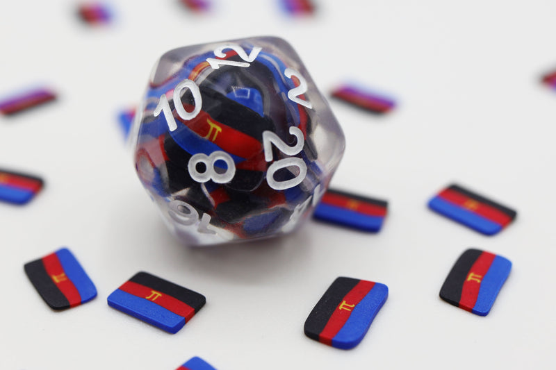 Polyamorous Flag RPG Dice Set
