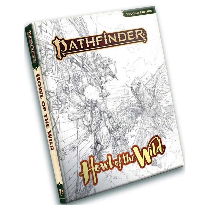 Pathfinder 2E: Howl of the WIld (Sketch Cover Edition)