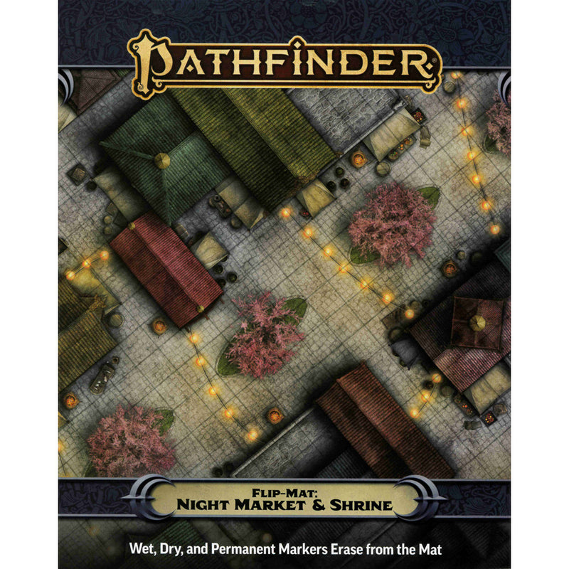 Pathfinder Flip-Mat - Night Market & Shrine