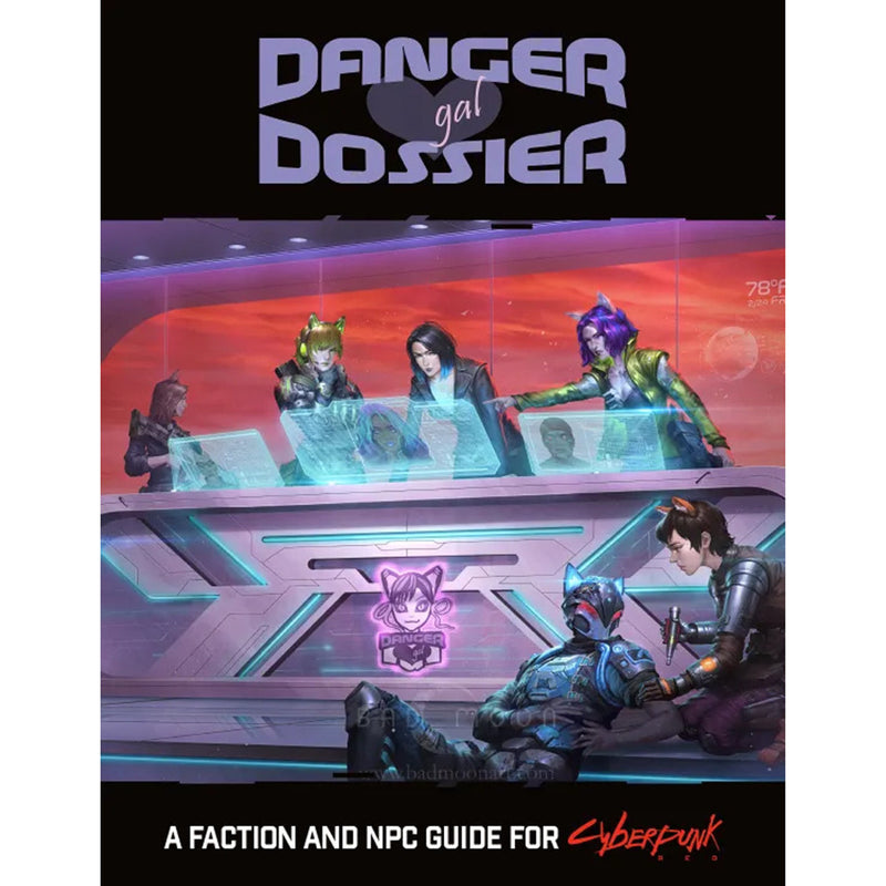 Cyberpunk RED: Danger Gal Dossier