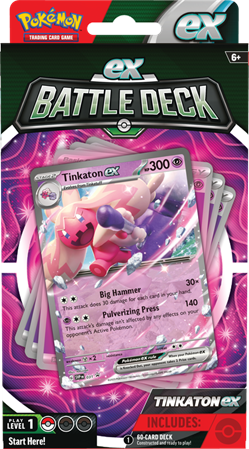 Pokemon Tinkaton EX Battle Deck