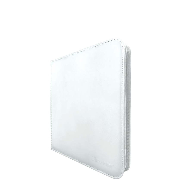Ultra Pro Vivid 12-Pocket Zippered PRO-Binder: White
