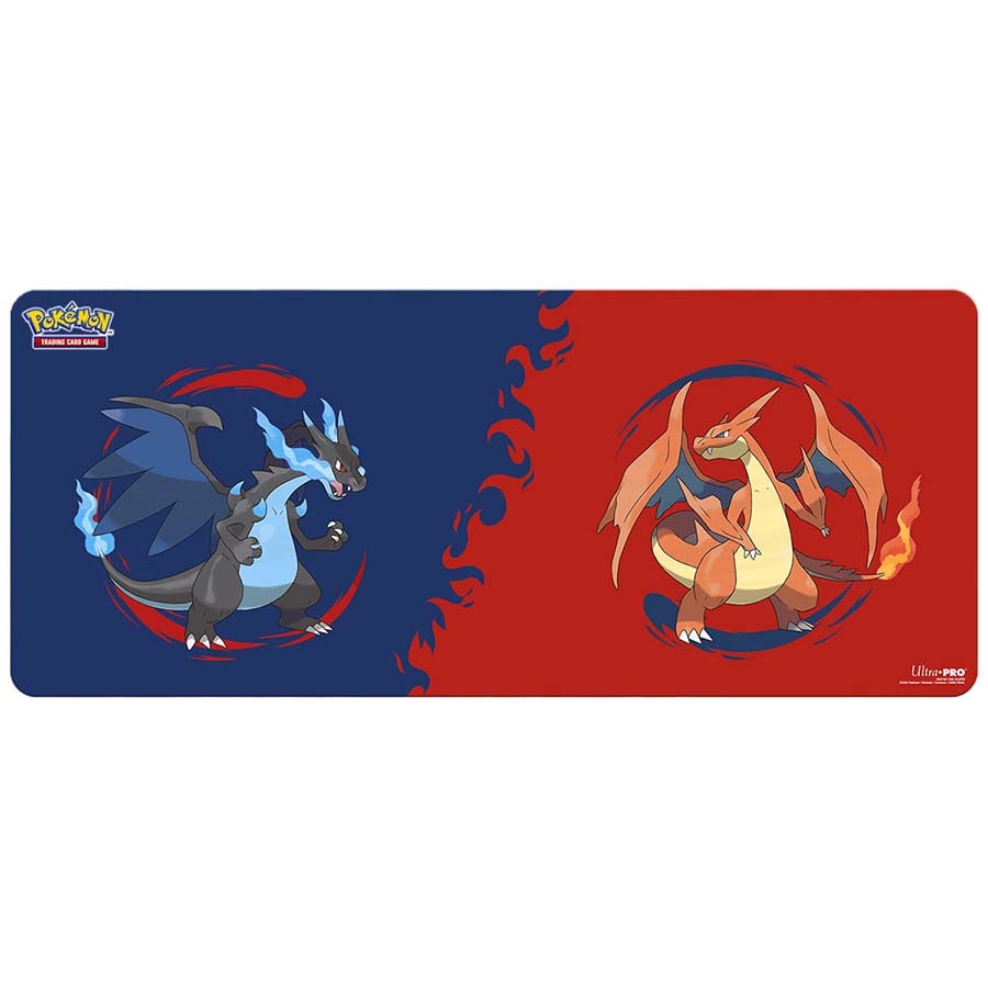 Ultra PRO 8' Table Playmat: Pokemon - Mega Charizard X / Mega Charizard Y