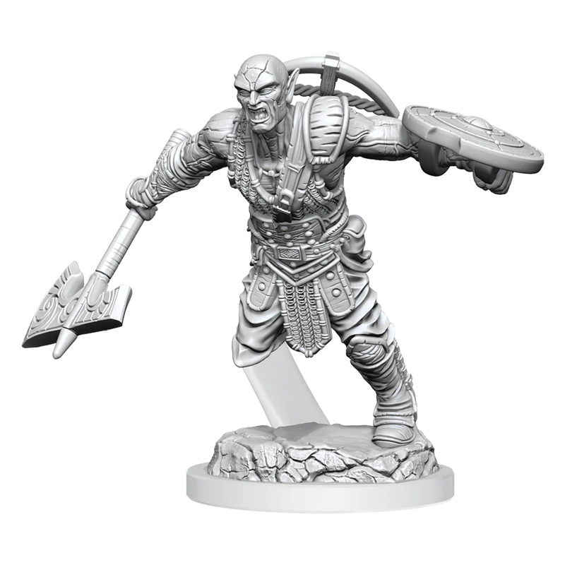 Wizkids Nolzur's Marvelous Miniatures: Earth Genasi Fighter