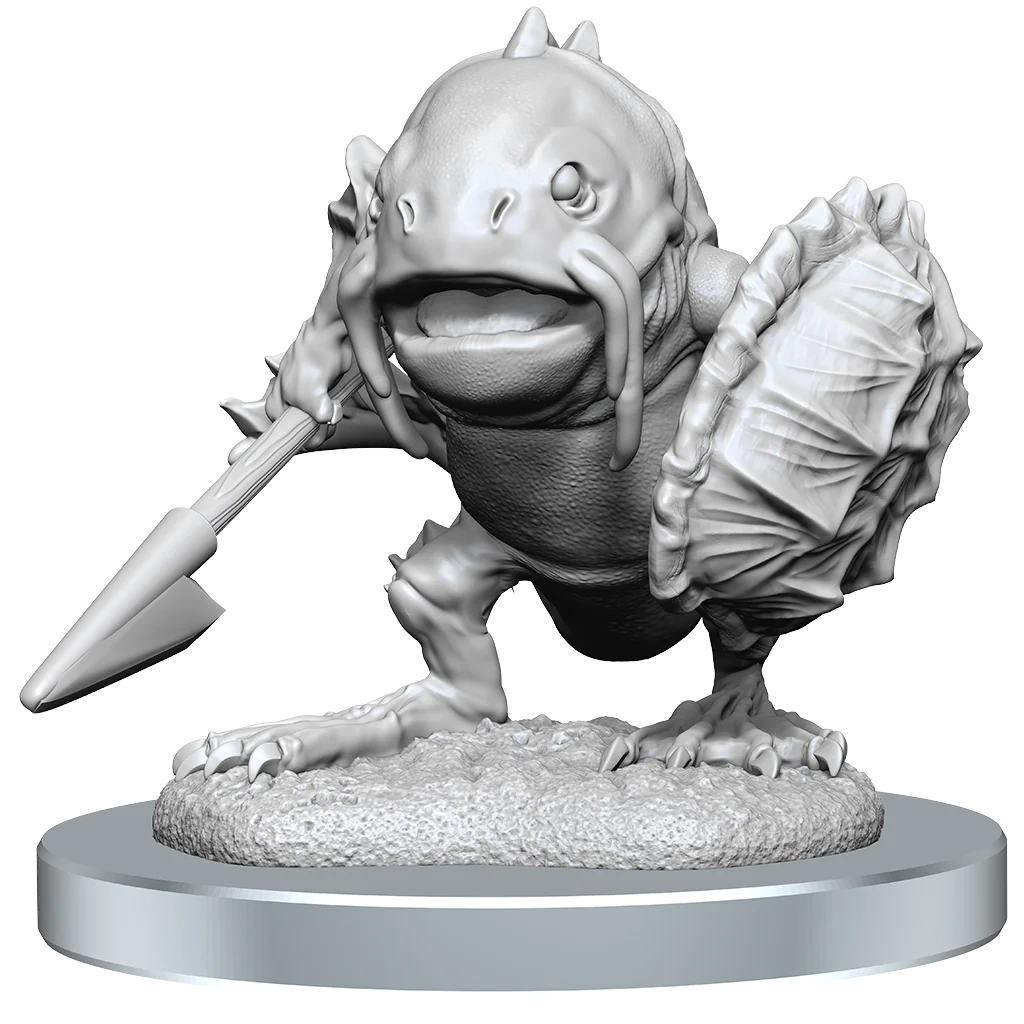 Wizkids Nolzur's Marvelous Miniatures: Locathah & Seal