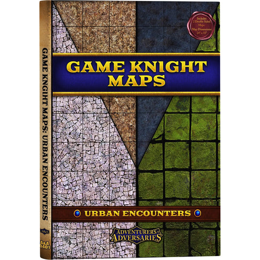 Norse Foundry Adventurers & Adversaries Game Knight Maps - Urban Encounters
