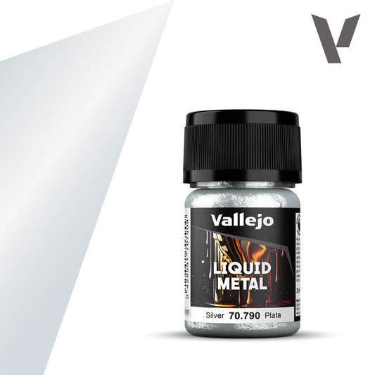 Vallejo Liquid Metal - Silver