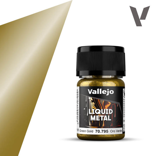 Vallejo Liquid Metal - Green Gold