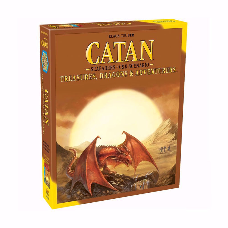 Catan: Treasures, Dragons & Adventurers (Seafarers + Cities & Knights Scenario)