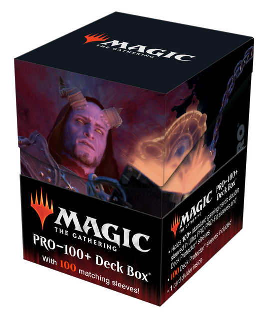 Ultra PRO: 100+ Deck Box / 100ct Sleeves - Adventures in the Forgotten Realms Commander (Prosper, Tome-Bound)
