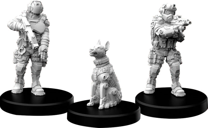 Cyberpunk Red Miniatures - Lawmen B