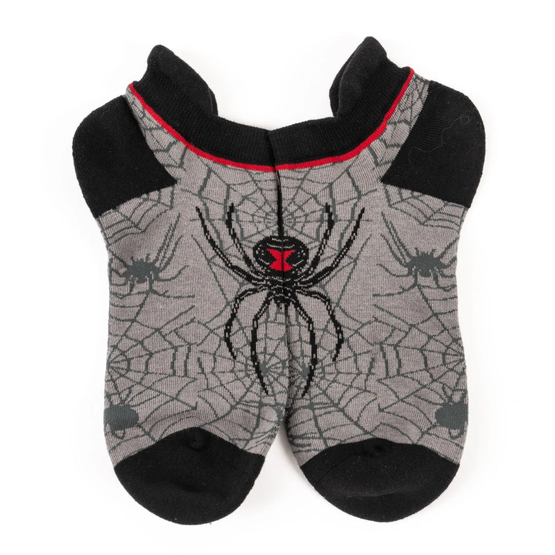 Foot Clothes Socks: Black Widow Spider Ankle
