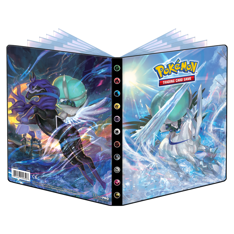 Ultra PRO: 4-Pocket Portfolio - Sword & Shield (Ice & Shadow Rider Calyrex)