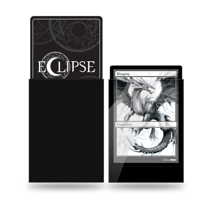 Ultra PRO: Standard 100ct Sleeves - Eclipse Gloss (Jet Black)