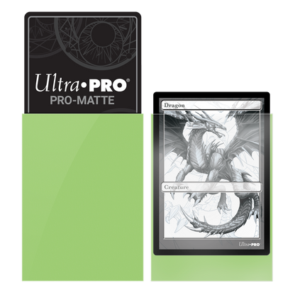 Ultra PRO: Standard 50ct Sleeves - PRO-Matte (Lime Green)