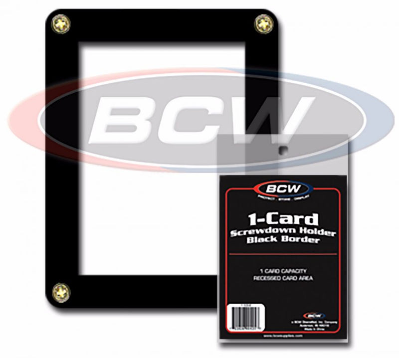 BCW Screwdown Holder: 1-Card