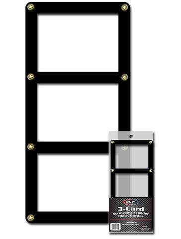 BCW Screwdown Holder: 3-Card