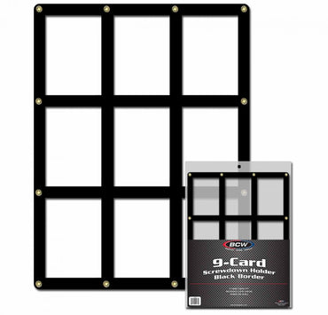 BCW Screwdown Holder: 9-Card